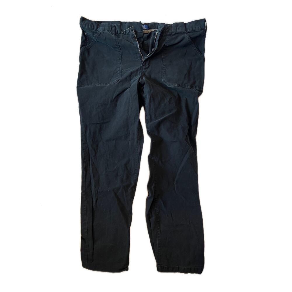 George Black Chino Pants Mens 40x28